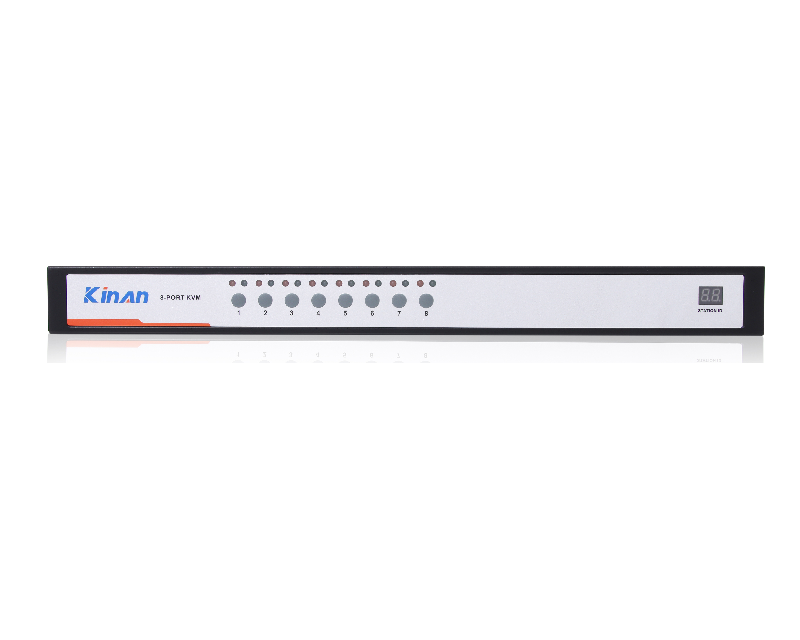Rackmount 8 Port DVI KVM Switch