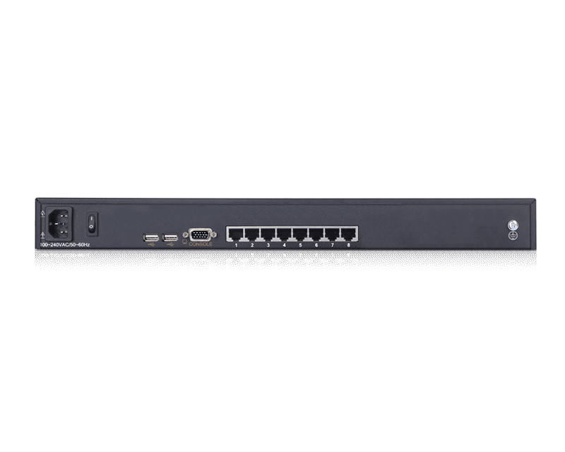 Rack Mount 8 port USB CAT5 KVM Switch