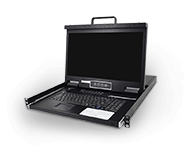 18.5 인치 16 포트 USB-PS/2 VGA와이드 스크린LCD KVM 스위치 (DXW)