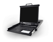 19 인치 16 포트 USB-PS/2 VGA LCD KVM 스위치 (DXL)