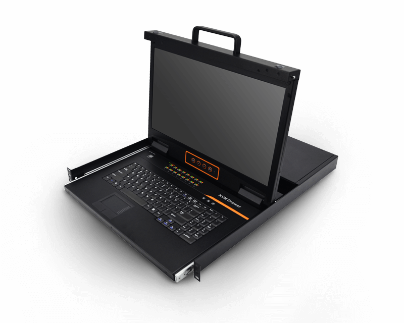 16-Port Short Depth CAT5 18.5” Widescreen LCD KVM Switch