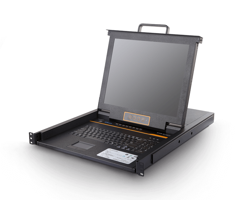 8 Port USB HDMI 17” LCD KVM Console