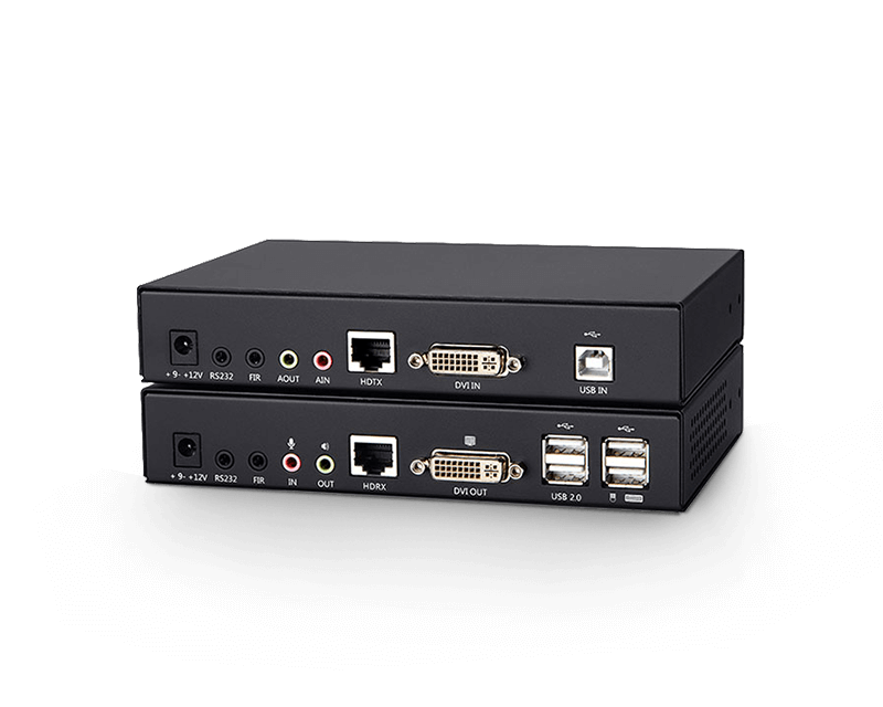 USB DVI OVER CAT5E & CAT6 KVM EXTENDER