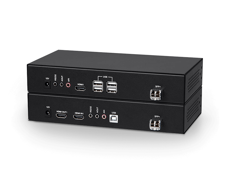 USB HDMI over Fiber KVM Extender-10km