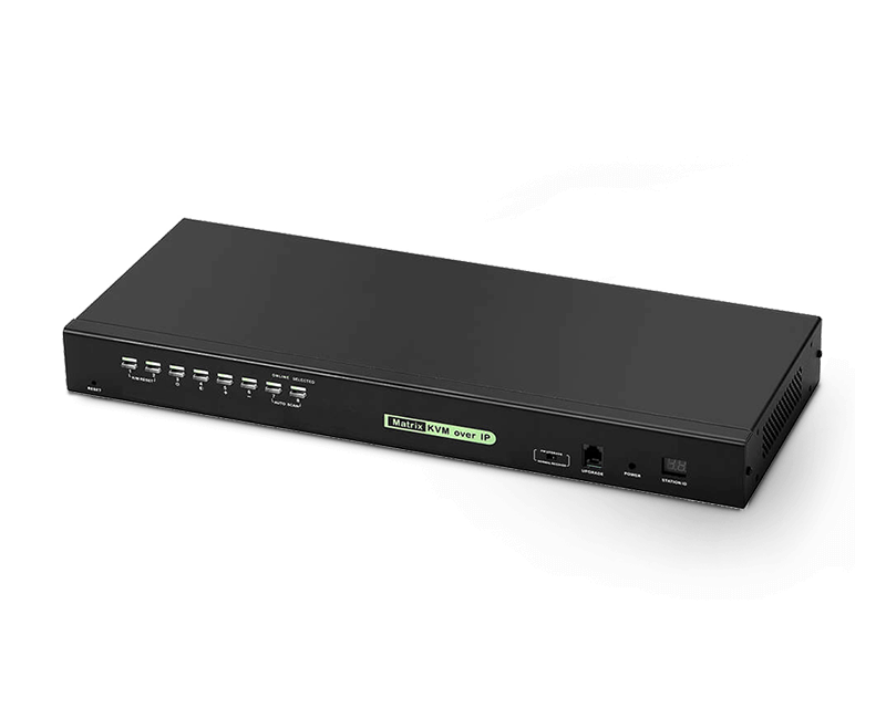 1-Local / 2-Remote Access 8 Port Cat5 KVM over IP Switch