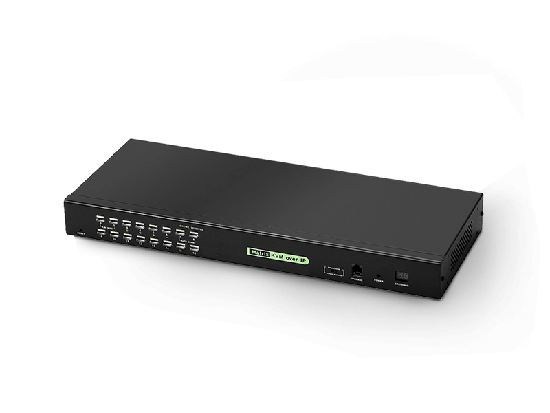 1-Local / 2-Remote Access 16 Port Cat5 KVM over IP Switch