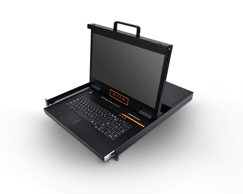 8-Port 18.5” VGA LCD KVM Switch